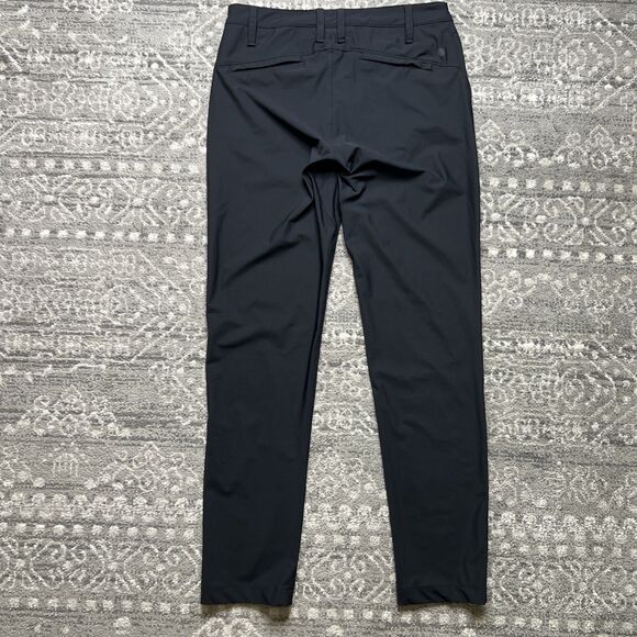 Zella Hybrid Tech Commuter Pants Mens 30 x 31 Black Stretch TaperGolf Travel - Picture 9 of 9
